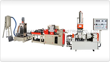 Water-Ring-Cutting Kneader extruding Plant (EVA. Rubber,TPR )