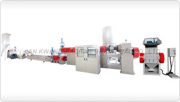 Two Step Plastic Recycling Machine Equipment
